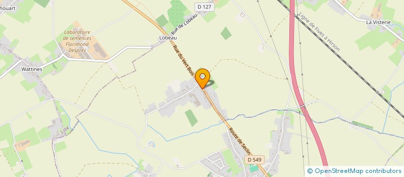 localisation de l'entreprise MONSIEUR ALEXANDRE MONTOIS  AUCHY-LEZ-ORCHIES