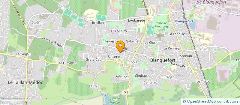 localisation de l'entreprise MONSIEUR ALEXANDRE MONTORO à BLANQUEFORT