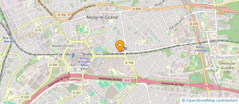 localisation de l'entreprise MONSIEUR ALEXANDRE MONVOISIN  NOISY-LE-GRAND