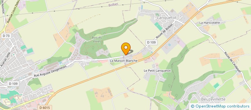 localisation de l'entreprise MONSIEUR ALEXANDRE MORAINVILLE  BOLBEC