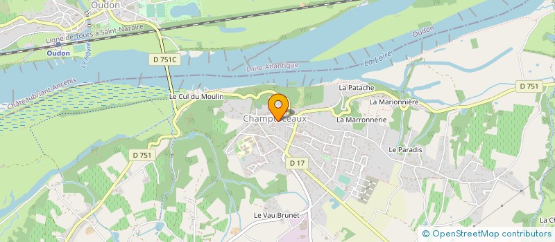 localisation de l'entreprise MONSIEUR ALEXANDRE MOREAU  OREE-D'ANJOU