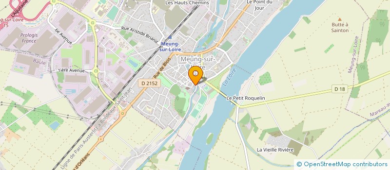 localisation de l'entreprise MONSIEUR ALEXANDRE MOREAU à MEUNG-SUR-LOIRE