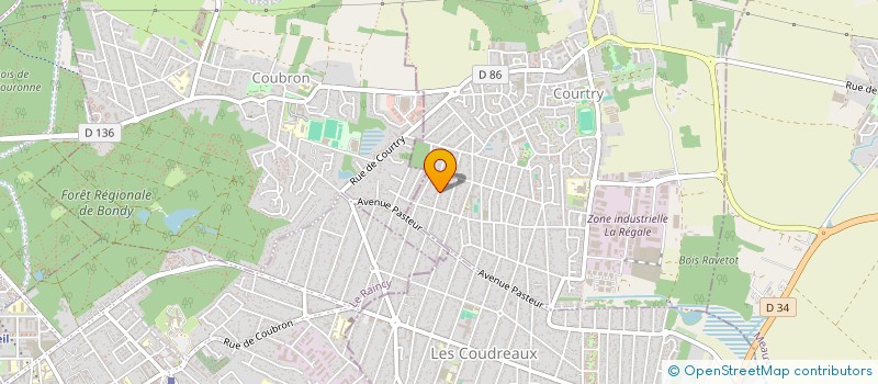 localisation de l'entreprise MONSIEUR ALEXANDRE MOREAU à COURTRY