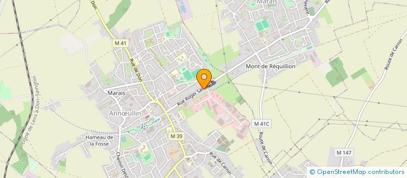 localisation de l'entreprise MONSIEUR ALEXANDRE MOREL  ANNULLIN