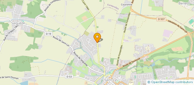 localisation de l'entreprise MONSIEUR ALEXANDRE MORGADO DE SENA à SAINT-LYS