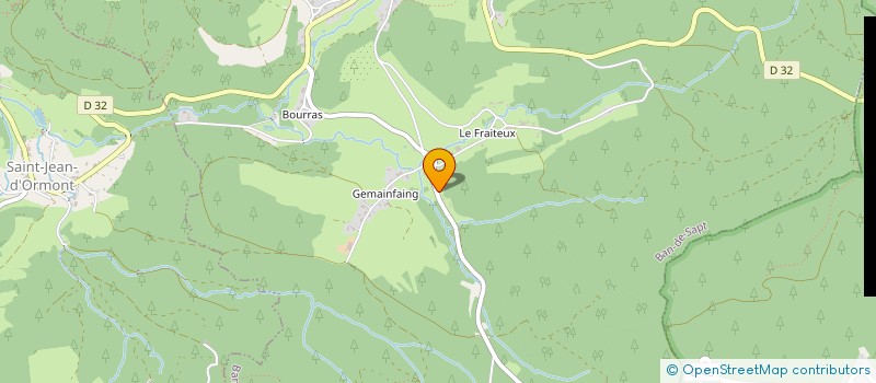 localisation de l'entreprise MONSIEUR ALEXANDRE MORGANTI  CHENIMENIL