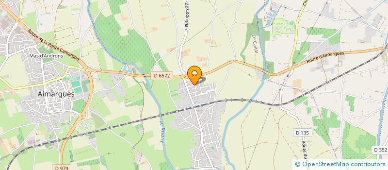 localisation de l'entreprise MONSIEUR ALEXANDRE MORIEUX  LE CAILAR