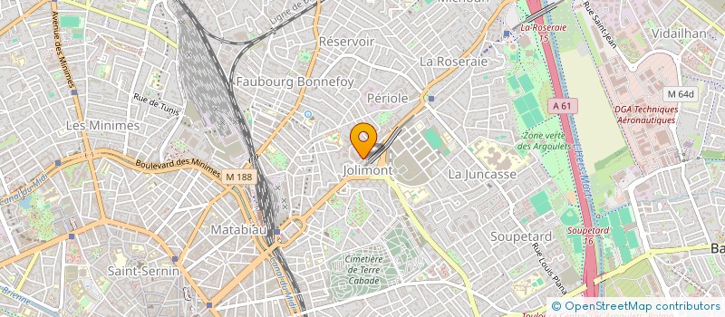 localisation de l'entreprise MONSIEUR ALEXANDRE MORIN à TOULOUSE