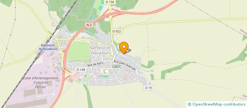 localisation de l'entreprise MONSIEUR ALEXANDRE MOSON  NANTEUIL-LE-HAUDOUIN