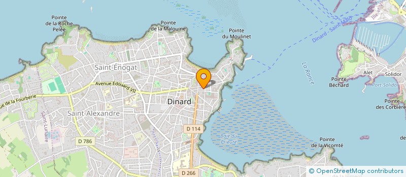localisation de l'entreprise MONSIEUR ALEXANDRE MOTTE à DINARD