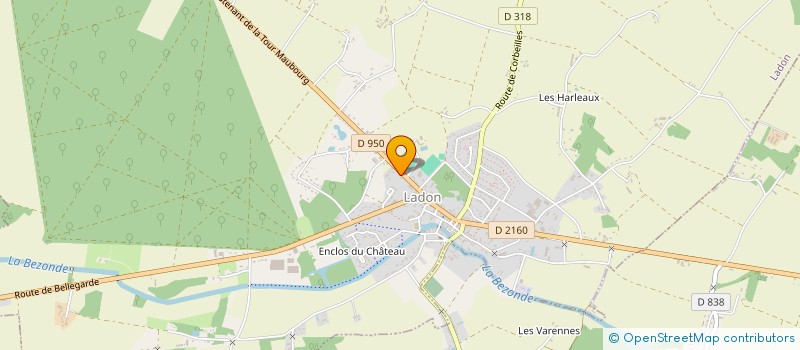 localisation de l'entreprise MONSIEUR ALEXANDRE MOUCHANAT à LADON