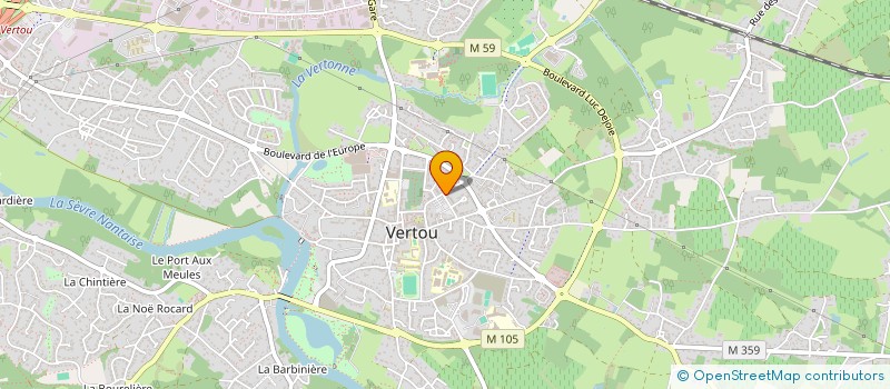 localisation de l'entreprise MONSIEUR ALEXANDRE MOUILLE à VERTOU