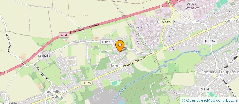 localisation de l'entreprise MONSIEUR ALEXANDRE MOULIN  MOUEN