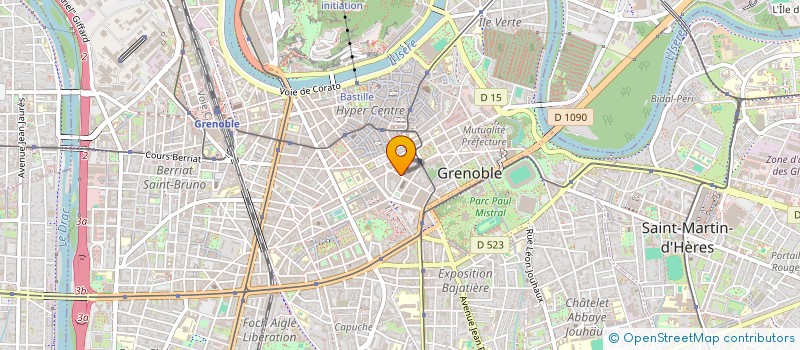 localisation de l'entreprise MONSIEUR ALEXANDRE MOURONVALLE  GRENOBLE