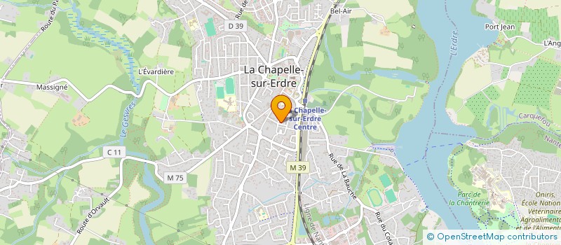 localisation de l'entreprise MONSIEUR ALEXANDRE MOUSSA à LA CHAPELLE-SUR-ERDRE