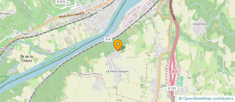 localisation de l'entreprise MONSIEUR ALEXANDRE MOUSSIER  REVENTIN-VAUGRIS