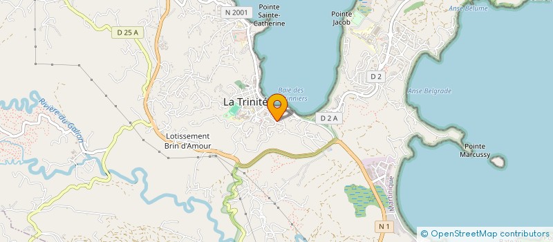 localisation de l'entreprise MONSIEUR ALEXANDRE MOUTAMALLE  TRINITE