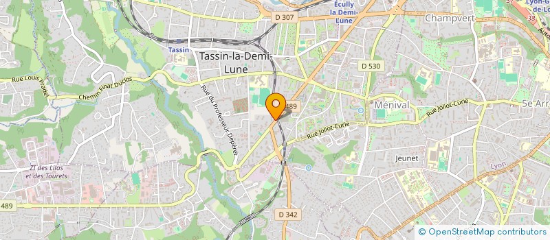 localisation de l'entreprise MONSIEUR ALEXANDRE MOYSE-DORGET  TASSIN-LA-DEMI-LUNE