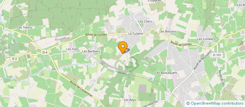 localisation de l'entreprise MONSIEUR ALEXANDRE MULLER  SAINT-SATURNIN-LES-APT