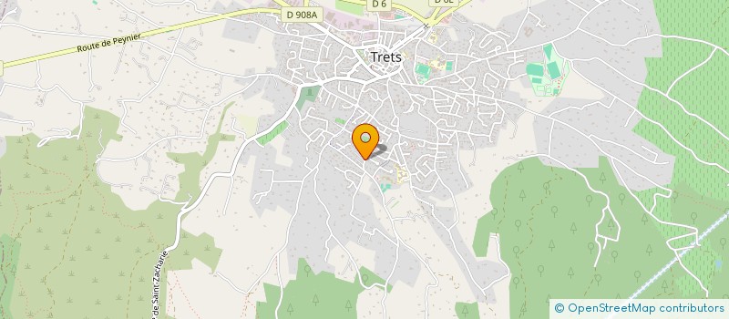 localisation de l'entreprise MONSIEUR ALEXANDRE MULOT à TRETS