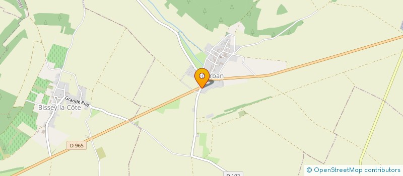 localisation de l'entreprise MONSIEUR ALEXANDRE MUNOS  COURBAN