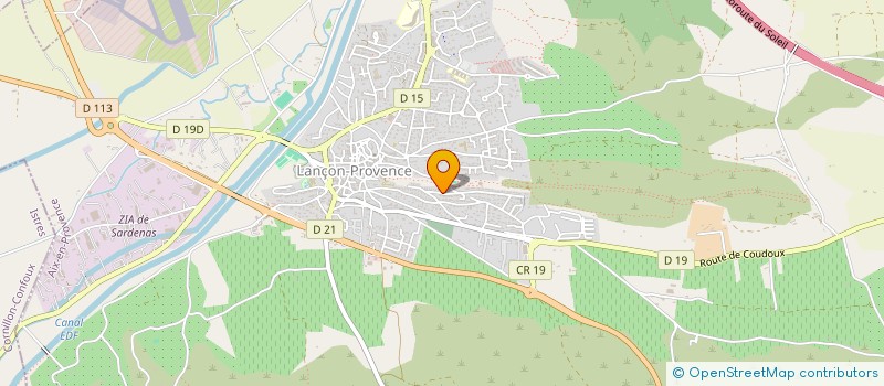 localisation de l'entreprise MONSIEUR ALEXANDRE MUNOZ  LANCON-PROVENCE