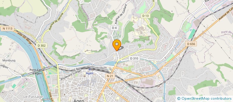 localisation de l'entreprise MONSIEUR ALEXANDRE MURAT  PONT-DU-CASSE