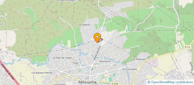 localisation de l'entreprise MONSIEUR ALEXANDRE MURAT  PELISSANNE
