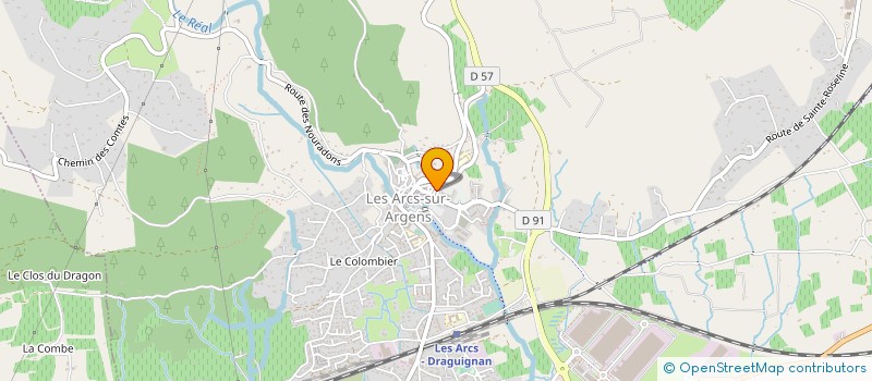 localisation de l'entreprise MONSIEUR ALEXANDRE NAEGELY à LES ARCS