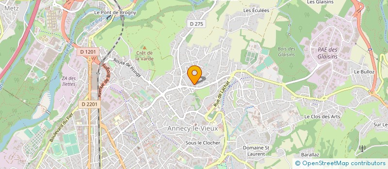localisation de l'entreprise MONSIEUR ALEXANDRE NAPPA à ANNECY