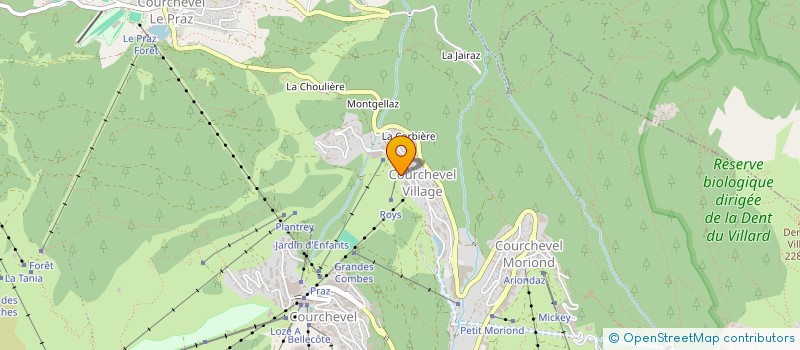 localisation de l'entreprise MONSIEUR ALEXANDRE NARDINO à COURCHEVEL