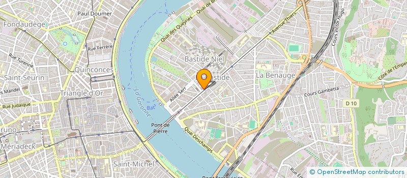 localisation de l'entreprise MONSIEUR ALEXANDRE NART  BORDEAUX