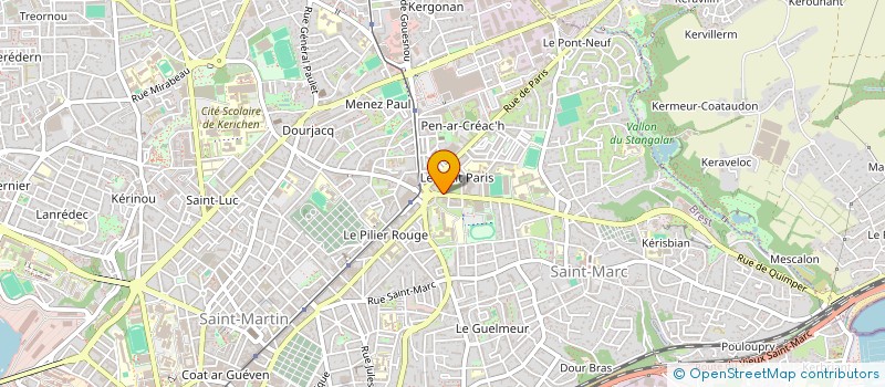 localisation de l'entreprise MONSIEUR ALEXANDRE NATOUR à BREST