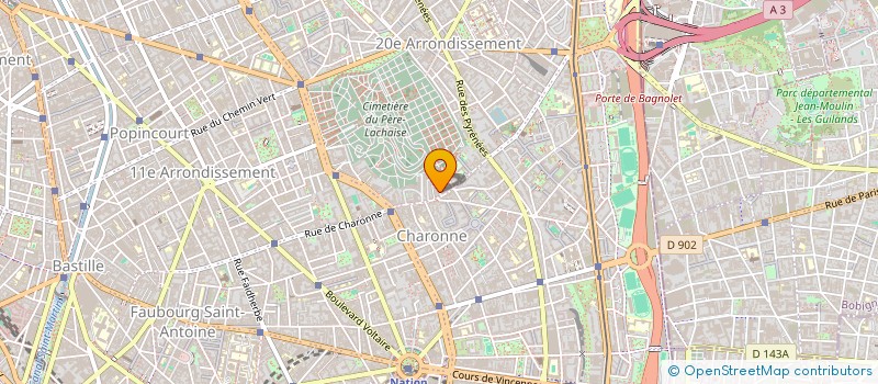 localisation de l'entreprise MONSIEUR ALEXANDRE NAUMAN  PARIS