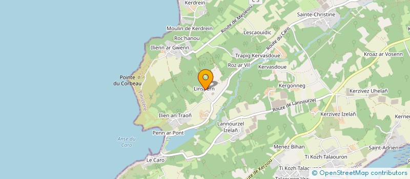 localisation de l'entreprise MONSIEUR ALEXANDRE NEDELEC  PLOUGASTEL-DAOULAS