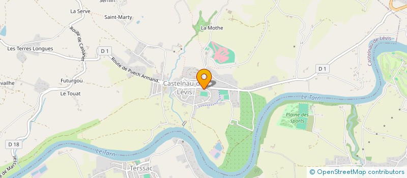 localisation de l'entreprise MONSIEUR ALEXANDRE NETANJ  CASTELNAU-DE-LEVIS