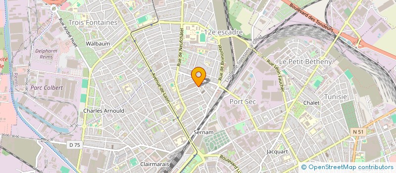 localisation de l'entreprise MONSIEUR ALEXANDRE NETZER  REIMS