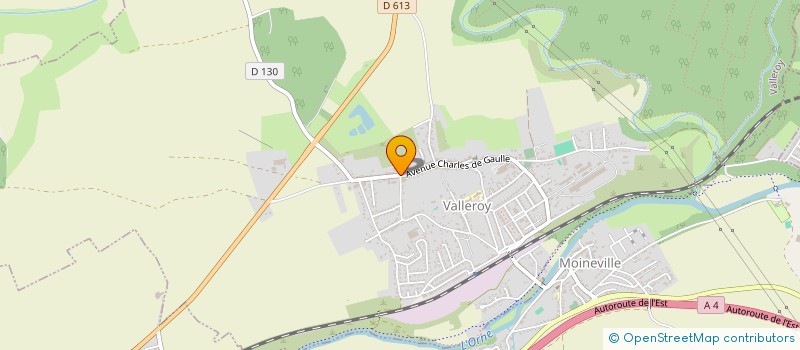 localisation de l'entreprise MONSIEUR ALEXANDRE NEVEU  VALLEROY