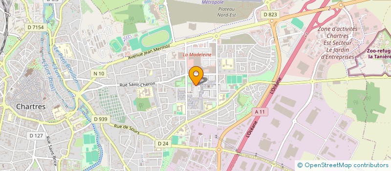 localisation de l'entreprise MONSIEUR ALEXANDRE NGO à CHARTRES