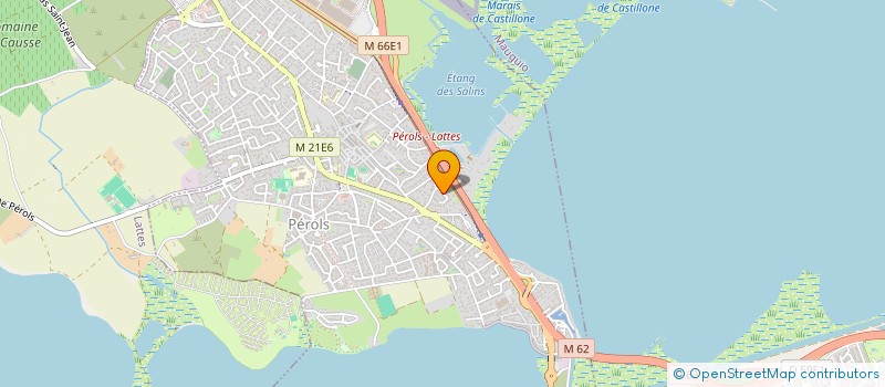 localisation de l'entreprise MONSIEUR ALEXANDRE NICOD  PEROLS
