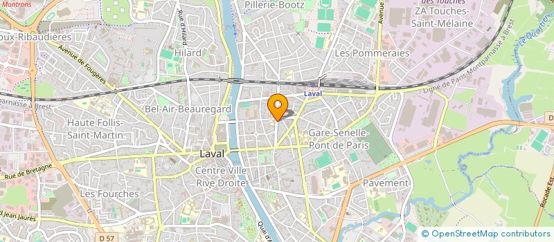 localisation de l'entreprise MONSIEUR ALEXANDRE NICOL à LAVAL