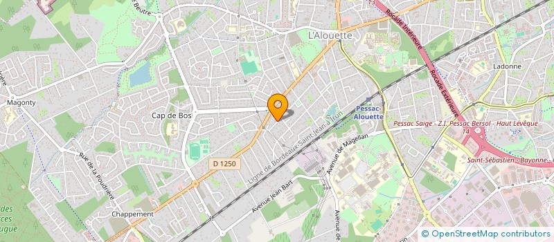 localisation de l'entreprise MONSIEUR ALEXANDRE NIEPCE à PESSAC