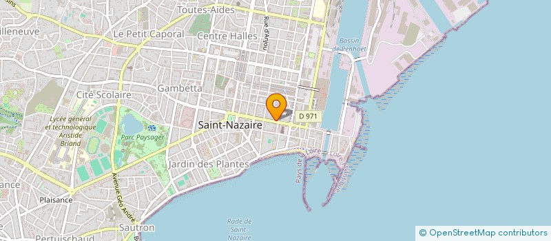 localisation de l'entreprise MONSIEUR ALEXANDRE NISSE  SAINT-NAZAIRE