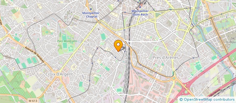 localisation de l'entreprise MONSIEUR ALEXANDRE NIVAULT à MONTPELLIER