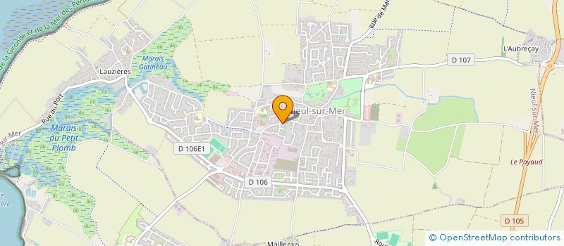 localisation de l'entreprise MONSIEUR ALEXANDRE NKEMBE  NIEUL-SUR-MER