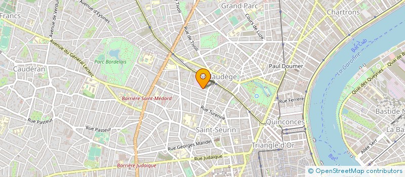 localisation de l'entreprise MONSIEUR ALEXANDRE NOCART  BORDEAUX