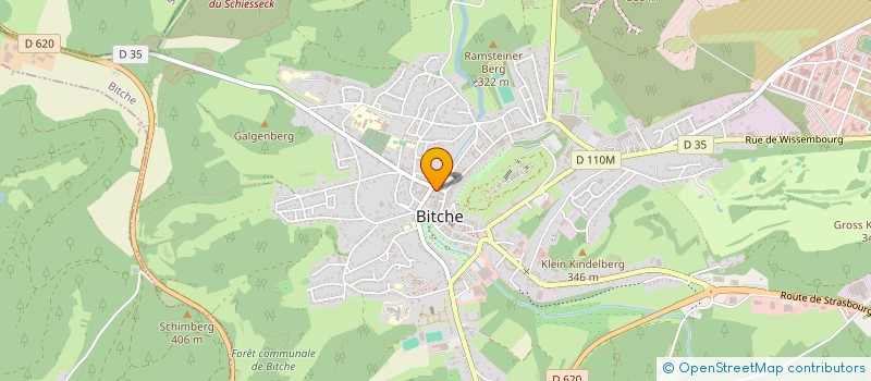 localisation de l'entreprise MONSIEUR ALEXANDRE NOE  SARREBOURG