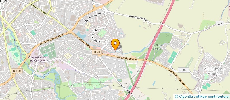 localisation de l'entreprise MONSIEUR ALEXANDRE NOE à CHOLET