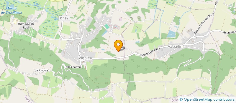 localisation de l'entreprise MONSIEUR ALEXANDRE NOE  VIGNIEU