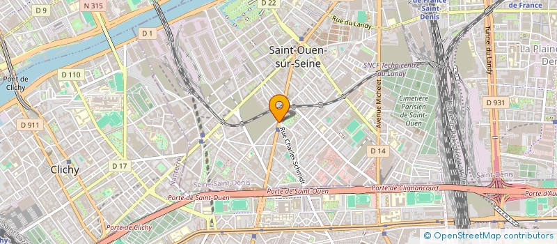 localisation de l'entreprise MONSIEUR ALEXANDRE NOE JEAN DURAND à SAINT-OUEN-SUR-SEINE